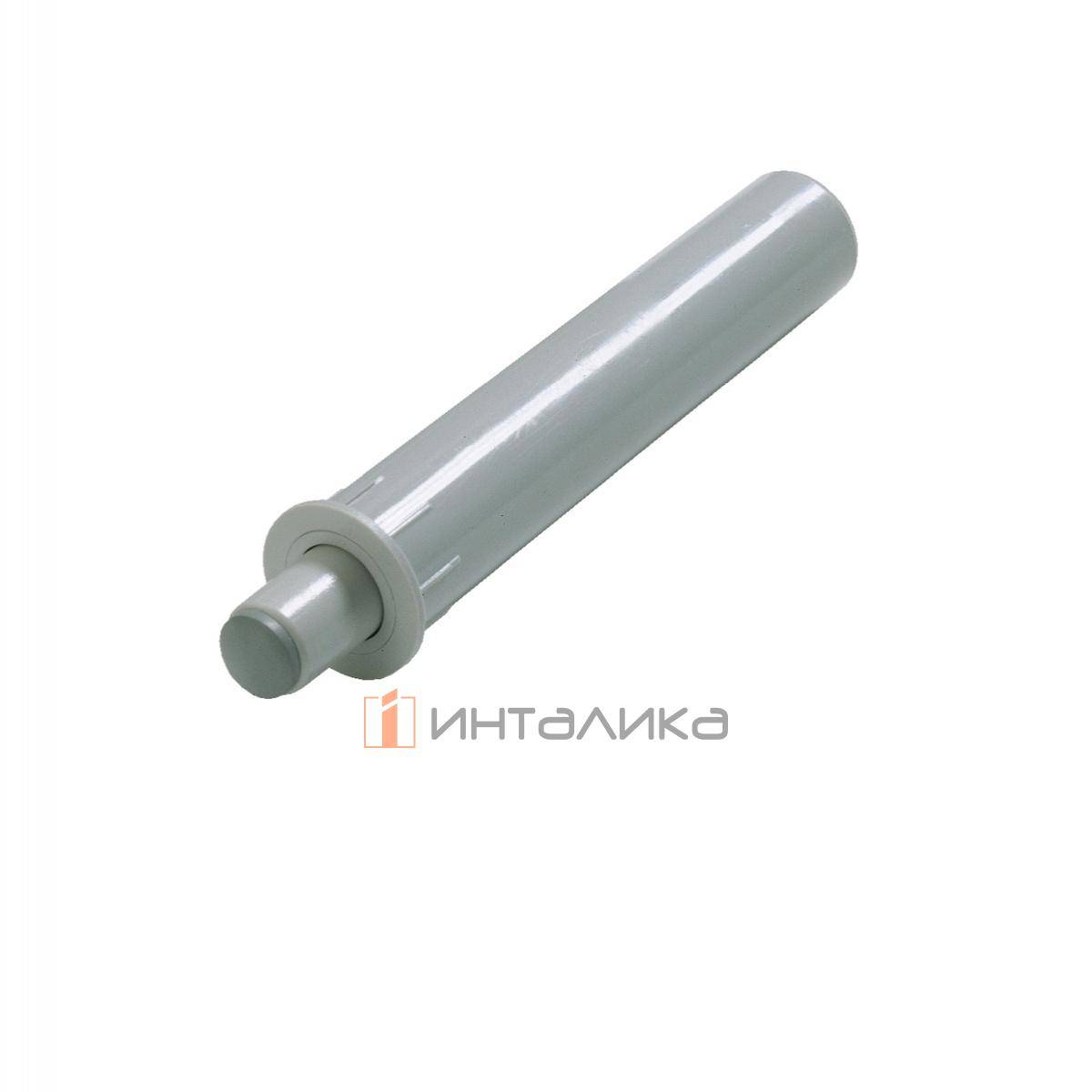 Доводчик HETTICH Бесшумное закрывание / Silent System, универсальный, под запрессовку для накладной и полунакладной навески, пластик, серый l 60685 l