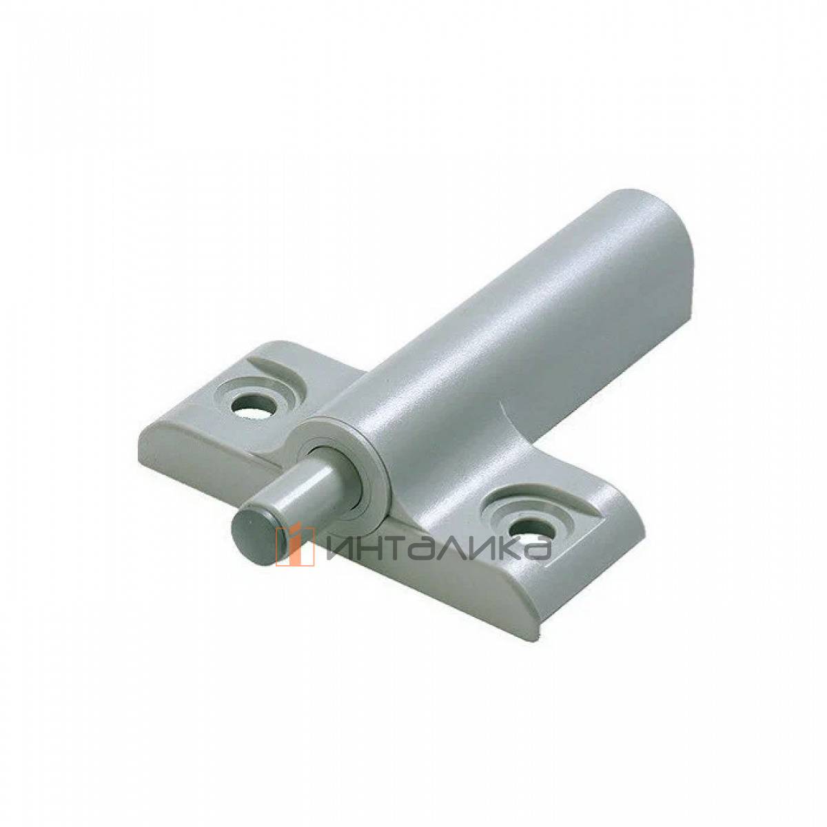 Доводчик HETTICH Бесшумное закрывание / Silent System, крестовой, для установки в корпус для накладной и полунакладной навески, пластик, серый