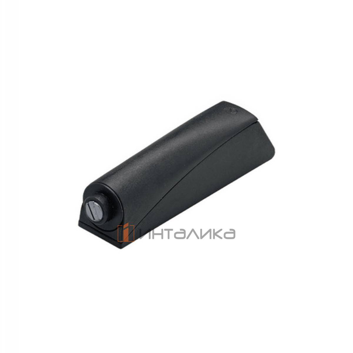 Механизм HETTICH Открывание нажатием Магнет / P2O Magnet для петель без пружины, короткий ход, под прикручивание, антрацит