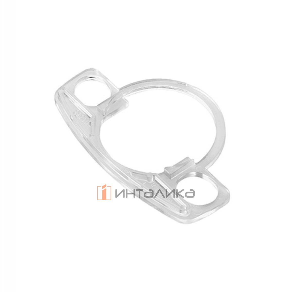 Подкладка 2,7 мм под петли HETTICH Сенсис / Sensys глубина сверления 12,8мм > 10,1мм, пластик