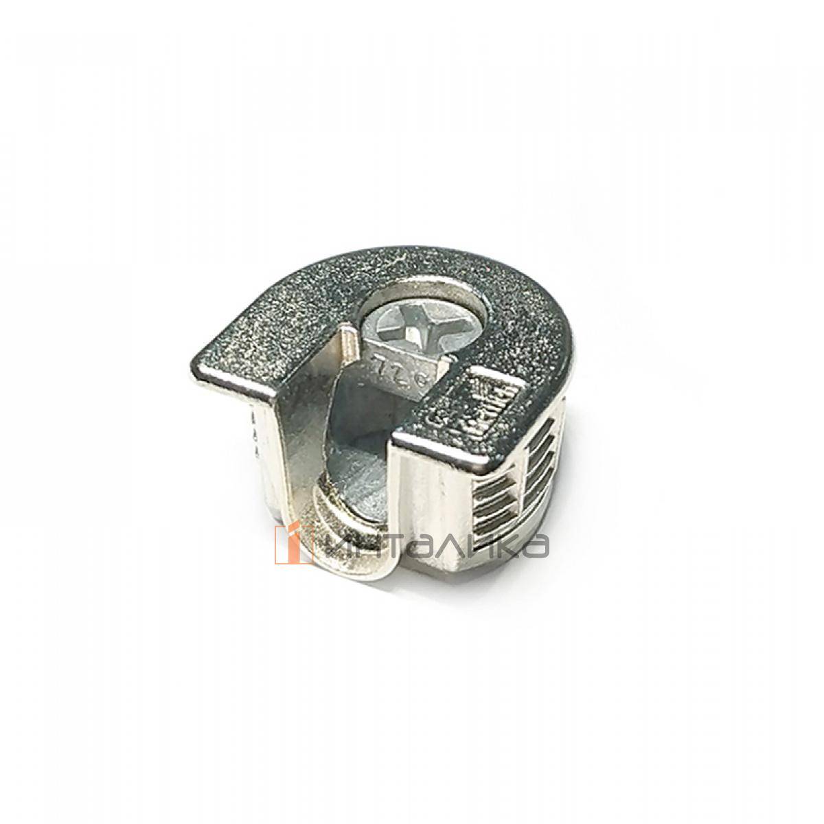 Эксцентрик HETTICH ВБ 35 / VB 35, для плит толщиной 16мм, Ø20 мм, без фиксатора, цинк, никель