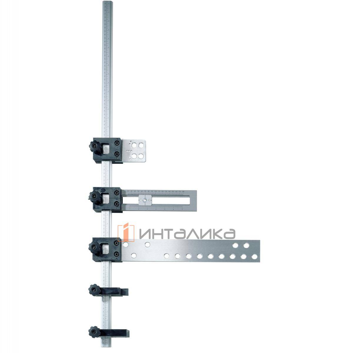Cверлильный кондуктор HETTICH Аккура / Accura для петель и монтажных планок, алюминий / пластик