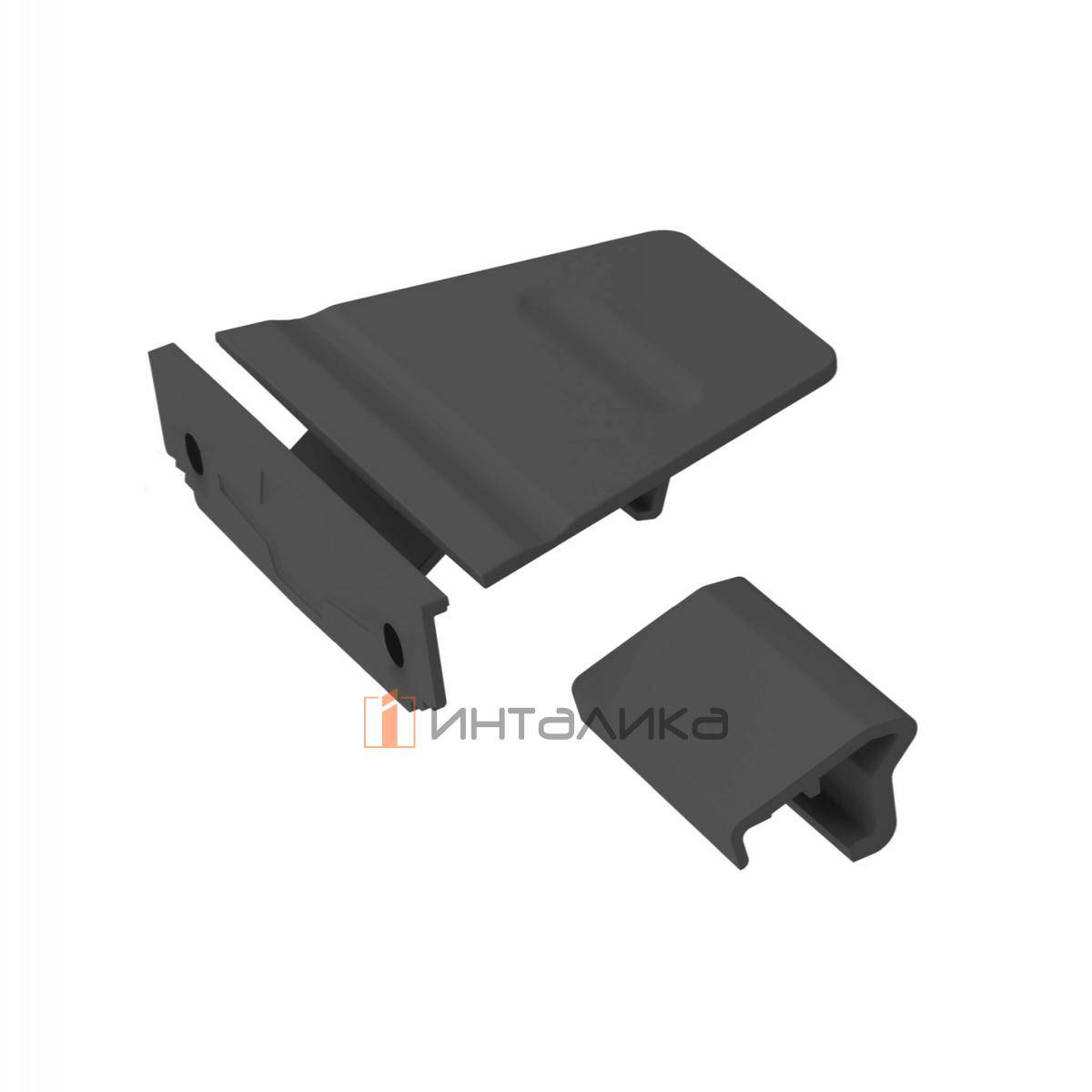 Фиксатор внутреннего ящика HETTICH ИнноТех Атира / InnoTech Atira, антрацит