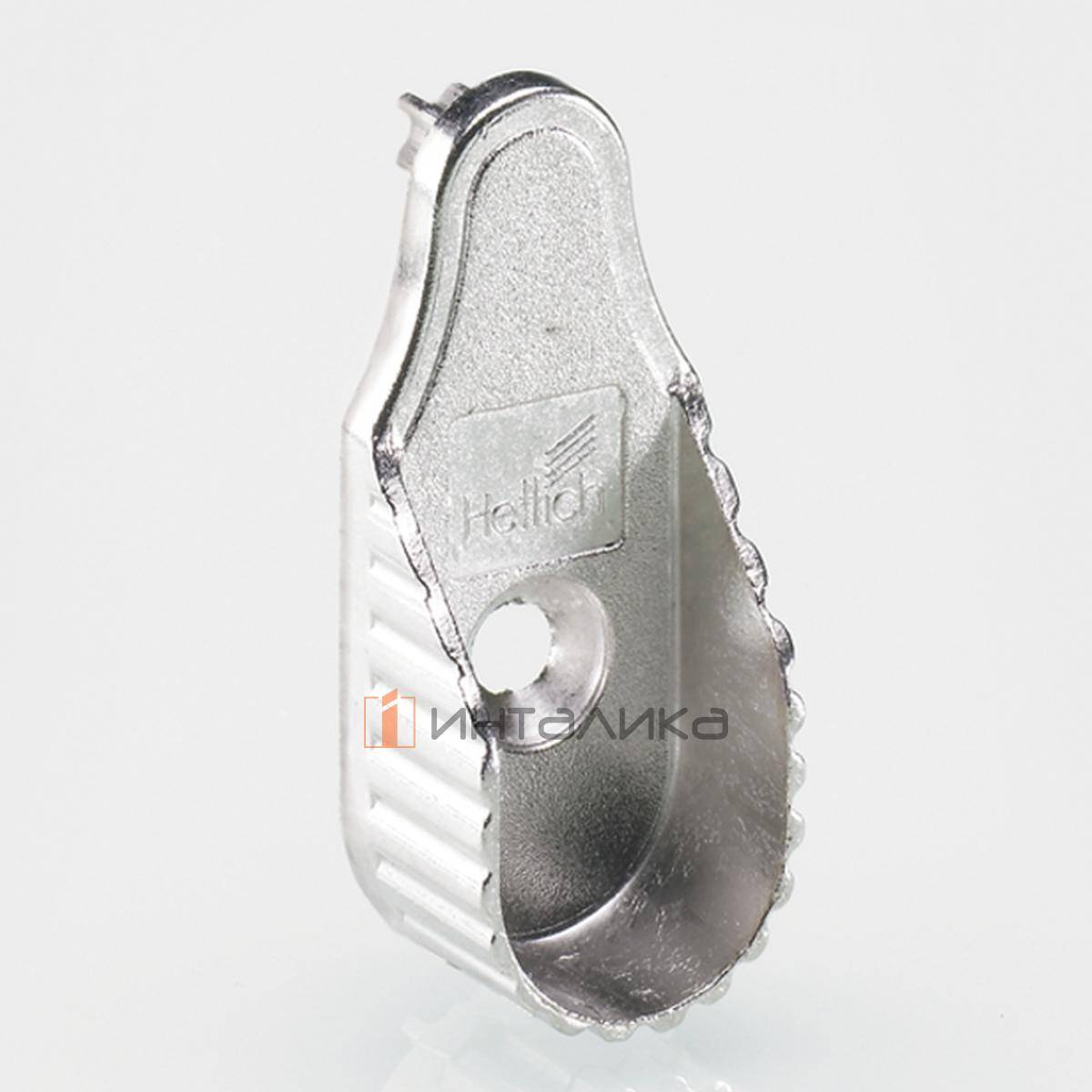 Штангодержатель HETTICH SL 323, с двумя цапфами, под запрессовку, цинк, никель