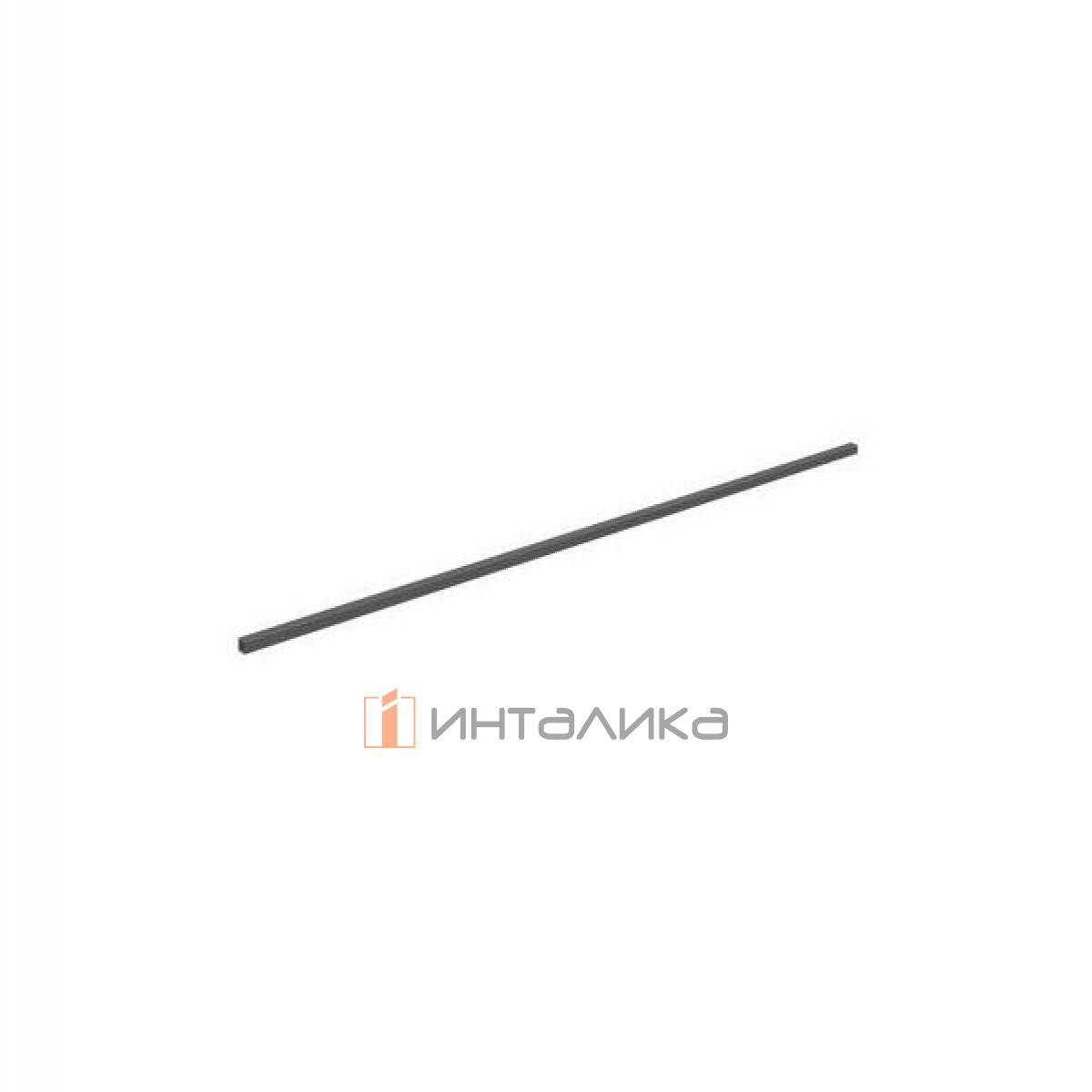 Поперечный релинг для передней панели внутреннего короба HETTICH 100 ИнноТех Атира / InnoTech Atira, L2000, антрацит