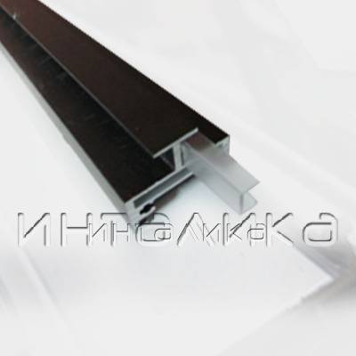 Горизонтальный профиль-делитель CLIPPER, L3м, алюминий, белый