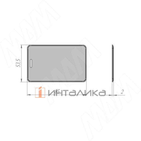 Карта RFID, частота 125 кГц