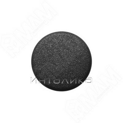 Заглушка для технологических отверстий, черная, D35 мм