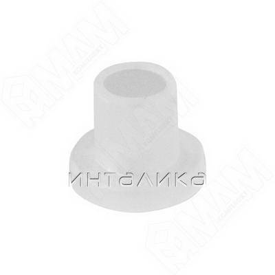 Втулка пластиковая для стекла толщиной 6-8 мм, прозрачная