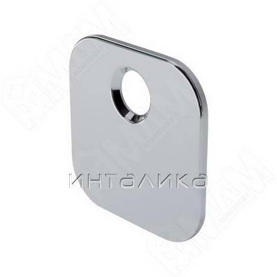 K-PUSH TECH ответная планка квадратная под саморез, никель