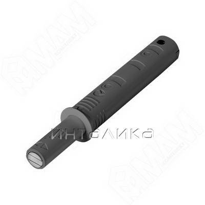 K-PUSH TECH 20 мм врезной с магнитом, антрацит