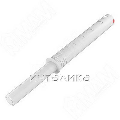 K-PUSH TECH усиленный 37 мм врезной с рез. демпфером, белый