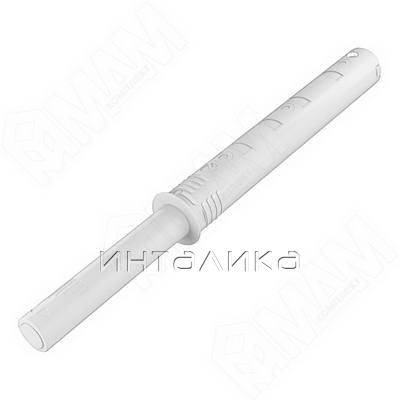 K-PUSH TECH 37 мм врезной с рез. демпфером, белый