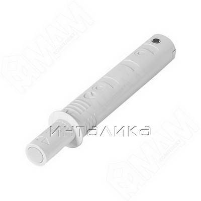 K-PUSH TECH 14 мм врезной с рез. демпфером, белый