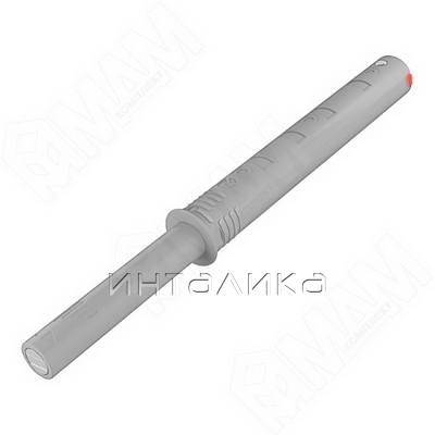 K-PUSH TECH усиленный 37 мм врезной с магнитом, серый