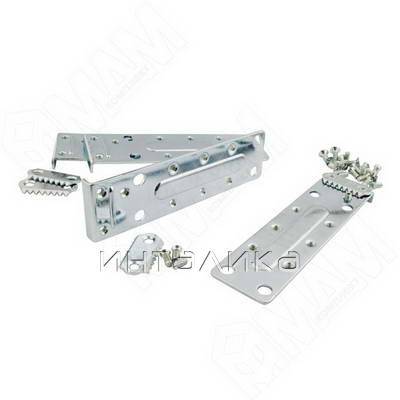 PS19 Компл. креп. элем. для горизонт. профилей (4 шт.), на 1 дверь