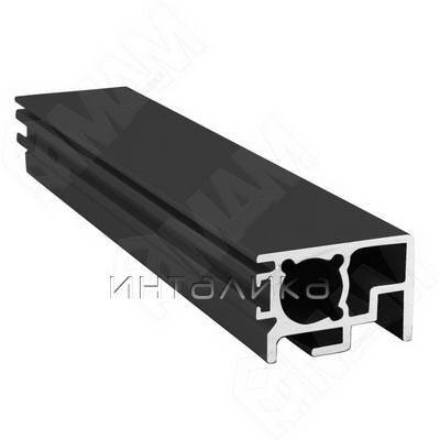 PS19 Вертик. профиль узкий, черный, L-6000