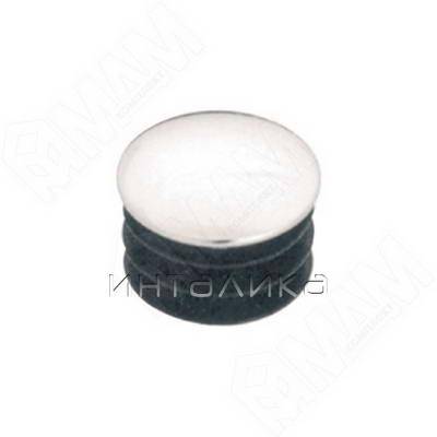 Заглушка (металлопластиковая, D=25мм) хром