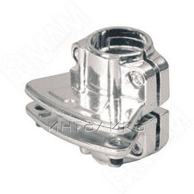 Полкодержатель 60 мм, односторонний, хром