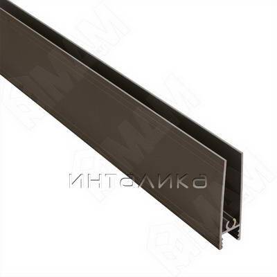 INTEGRO Горизонтальный профиль нижний бронза, L-6000