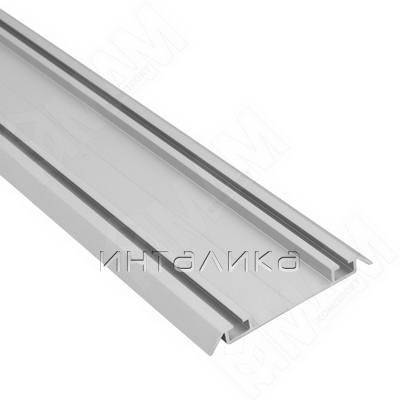 INTEGRO Направляющая нижняя серебро, L-6000