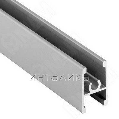 INTEGRO Профиль межсекционный серебро, под саморез, L-6000