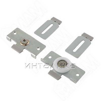 IKM40AY Комплект роликов для 1 двери 40 кг (2 верхних 2 нижних 2 стопора)