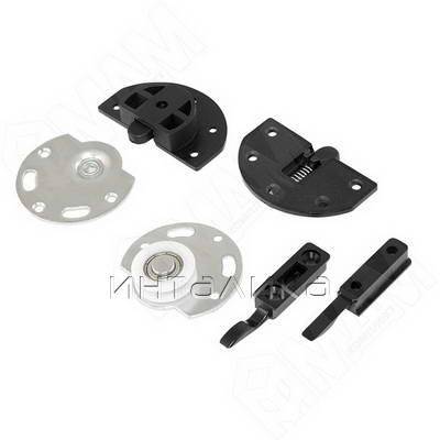 IKM30 Комплект роликов для 1 двери 30 кг (2 верхних 2 нижних 2 стопора)