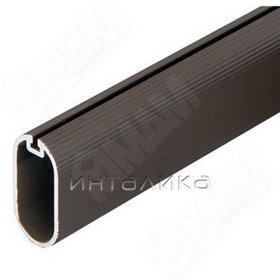 Штанга овальная 15х30, с пазом под демпфер, бронза, L-3000