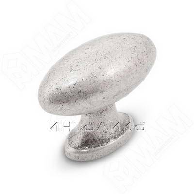 Ручка-кнопка серебро состаренное