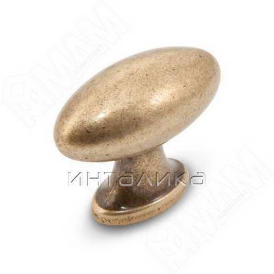 Ручка-кнопка бронза состаренная