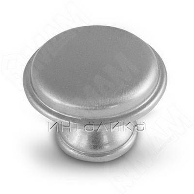 Ручка-кнопка D30мм никель
