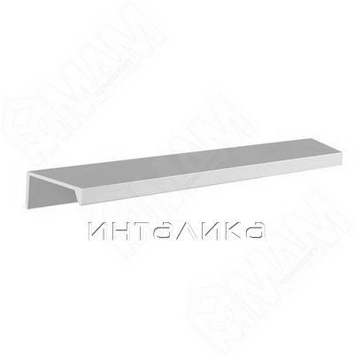 Профиль-ручка крепление саморезами алюминий матовый, L-3000мм