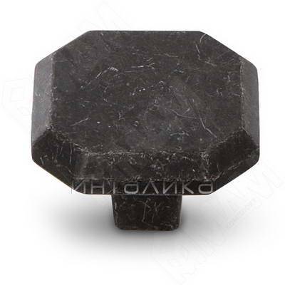 Ручка-кнопка железо черное