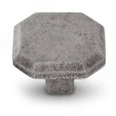 Ручка-кнопка серебро состаренное