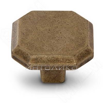 Ручка-кнопка бронза состаренная