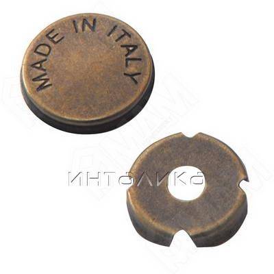 Заглушка для винта бронза состаренная