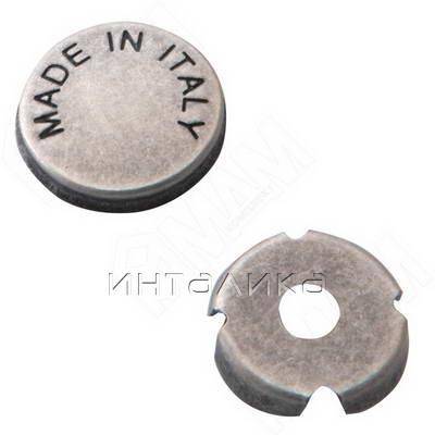 Заглушка для винта серебро состаренное