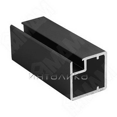 INTEGRO Профиль рамочный узкий, 19х20х19 мм, черный, L-6000
