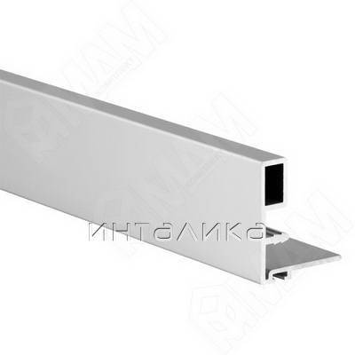 PS48 Профиль-ручка узк., для фасада 18 мм, серебро, L-6000