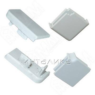 Аксессуары для прямоугольного горизонтального плинтуса