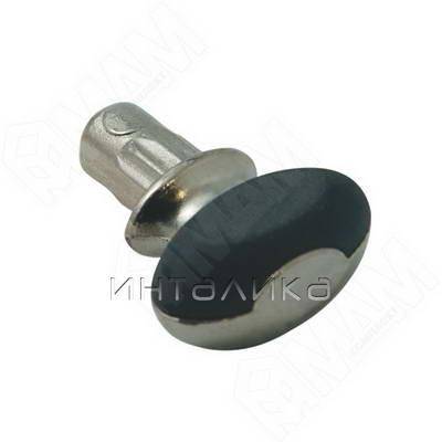 DREAM Полкодержатель для стеклянных полок, никель