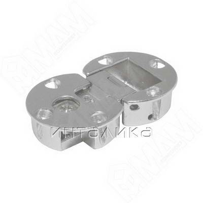 Петля для откидных элементов, никель