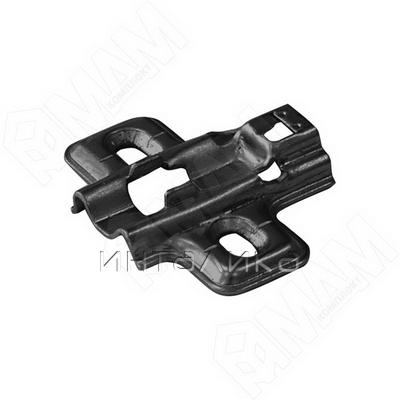 HARMONY площадка установочная под саморезы (0мм), черный никель