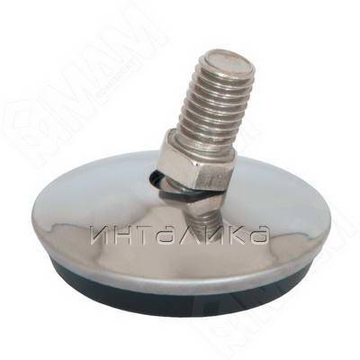 Ножка мебельная на подвижном шарнире хром, М10 Х 15