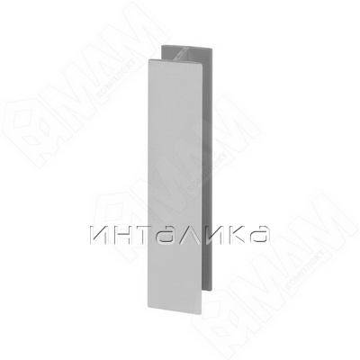 Соединитель 180 градусов (высота 150), алюминий матовый