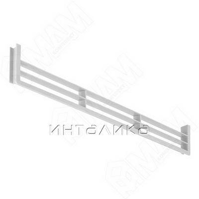 Вентиляционная решетка для цоколя, белая