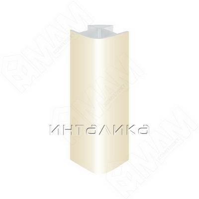 Уголок 90 градусов универсальный (высота 100), ваниль