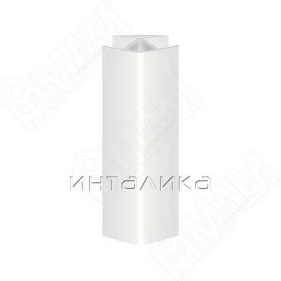 Уголок 135 градусов (высота 100), белый