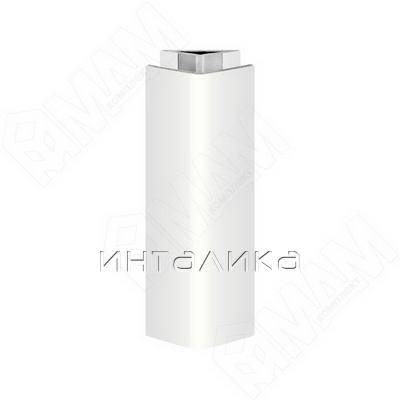 Уголок 135 градусов (высота 100), белый глянец